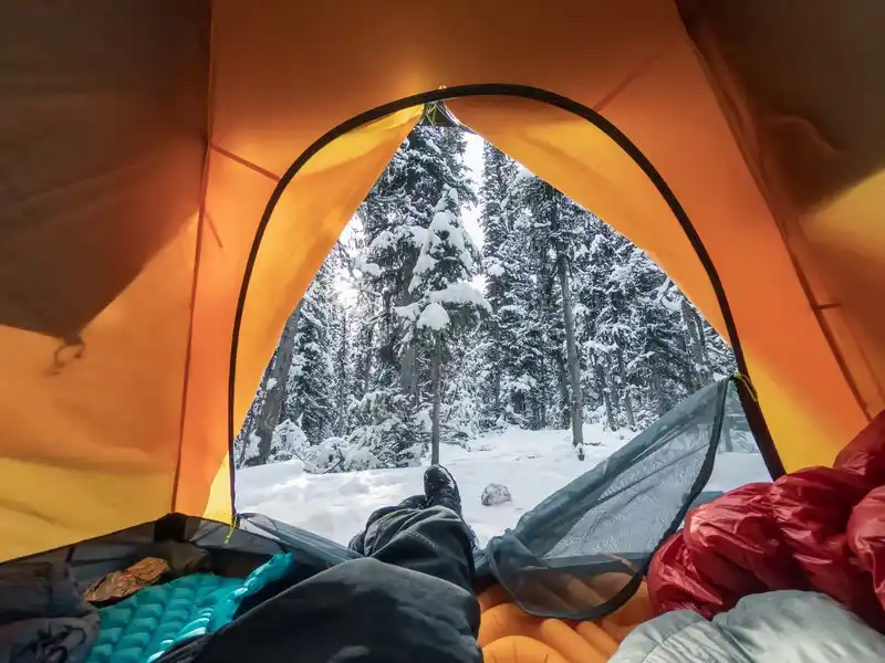 How Can You Stay Warm While Hammock Camping in Cold Weather?